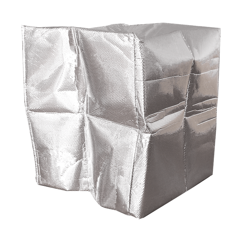 Capac pentru paleți din folie de aluminiu cu bule